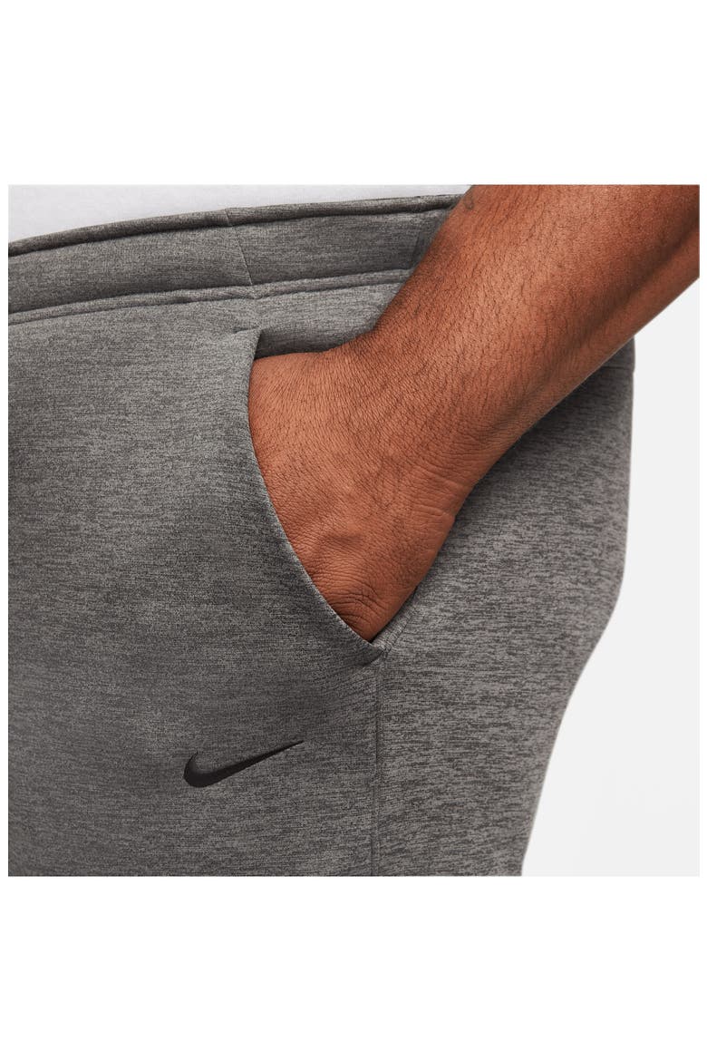 Therma-FIT Sweatpants, Alternate, color, CHARCOAL HEATHER/ GREY/ BLACK