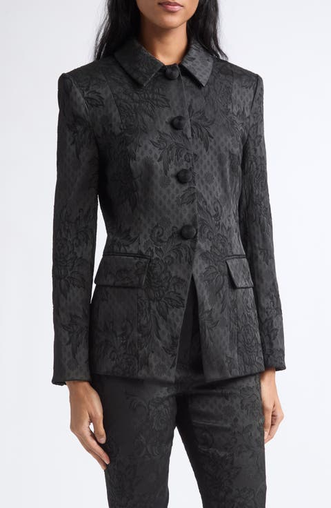 Bodie Floral Jacquard Jacket