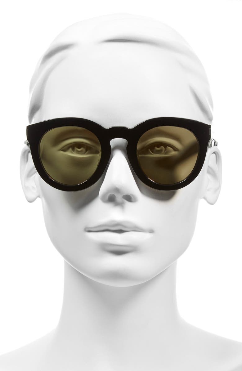 Saint Laurent '102 Surf' 47mm Retro Sunglasses, Alternate, color,