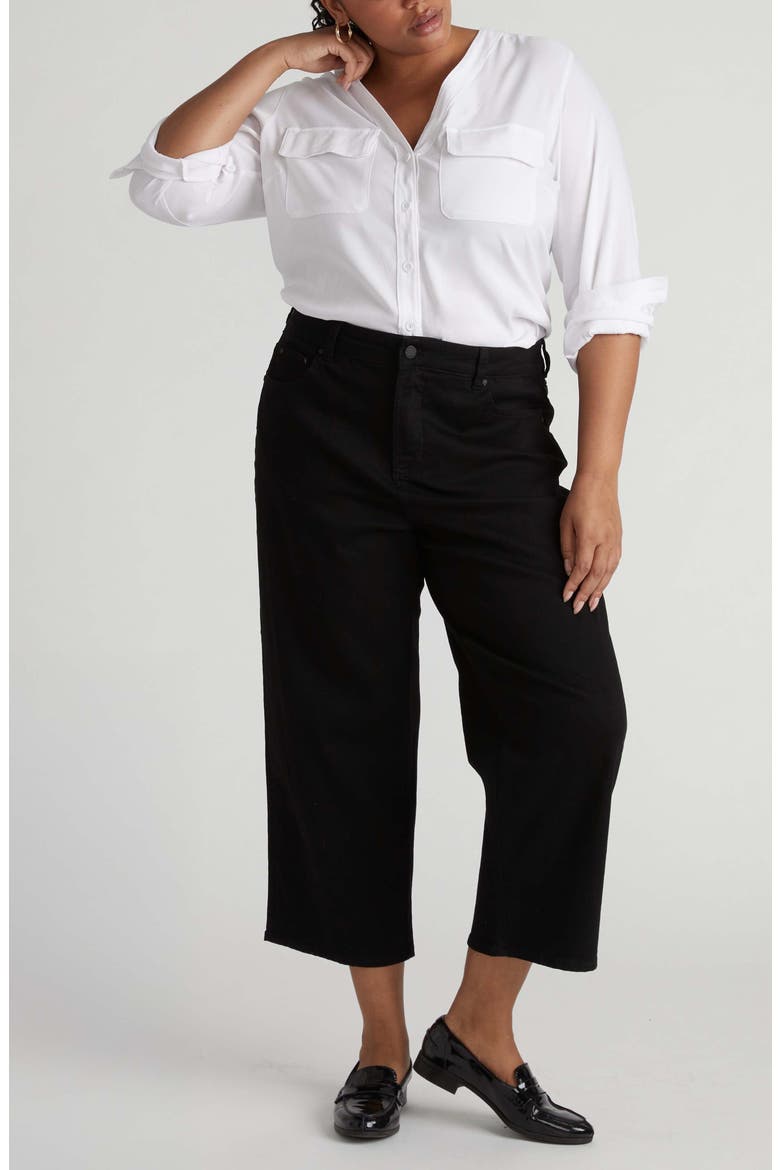 Crop Boyfriend Jeans, Alternate, color, NEW SOLID BLACK