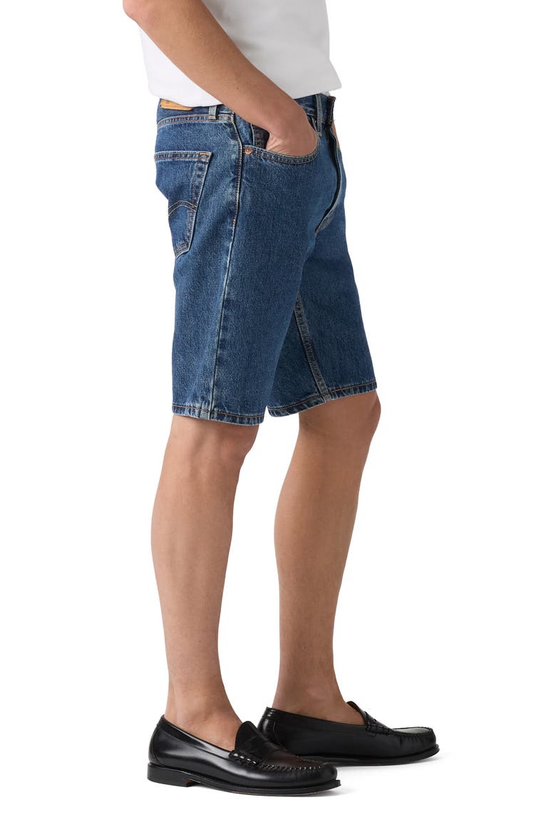 405 Standard Denim Shorts, Alternate, color, NIGHT RUN SHORT