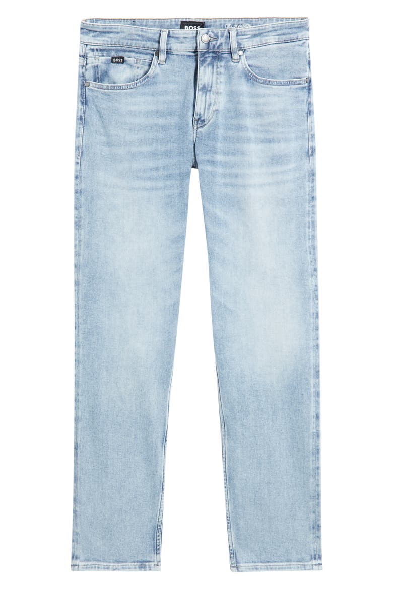 Delaware Slim Fit Slim Leg Jeans, Alternate, color, MEDIUM BLUE