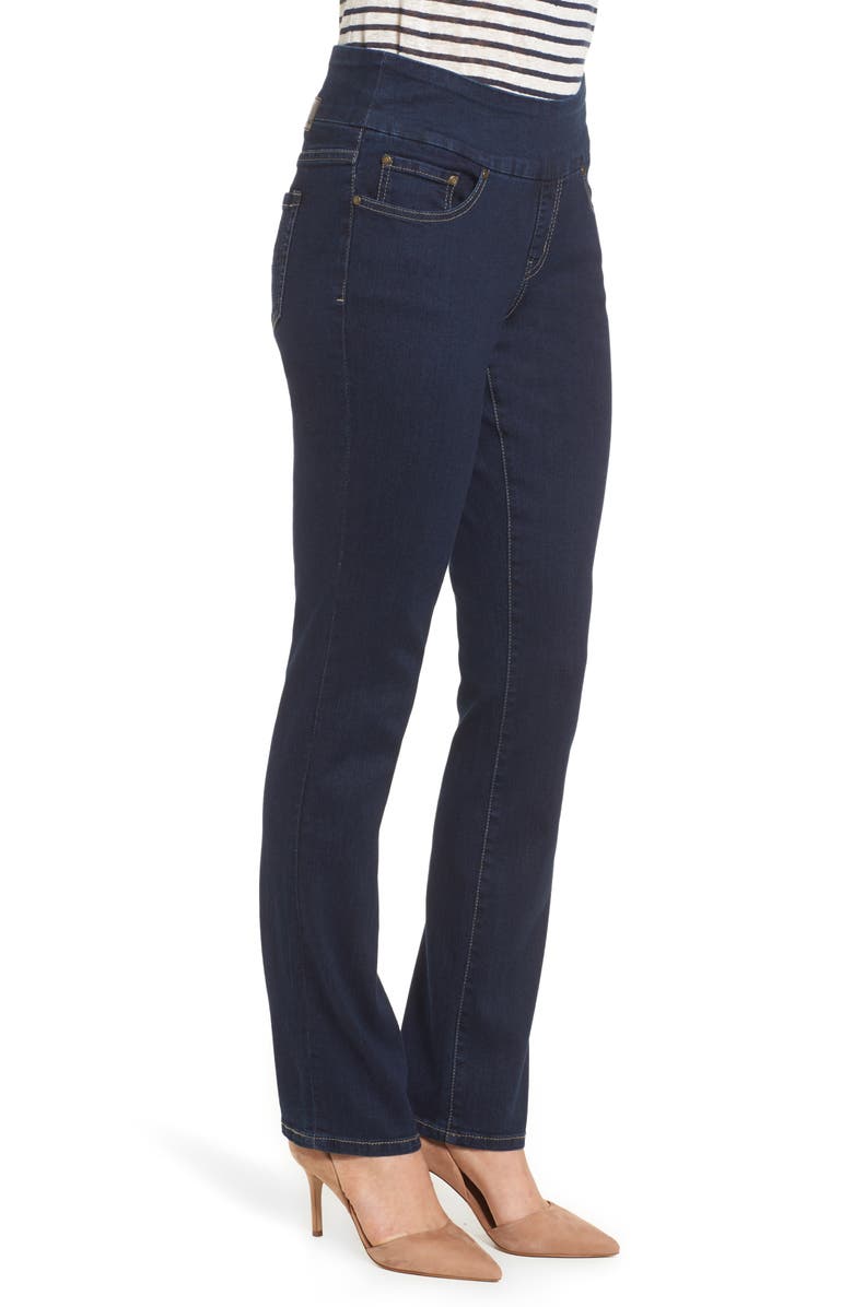 JAG Jeans Peri Pull-On Straight Leg Jeans, Alternate, color, 