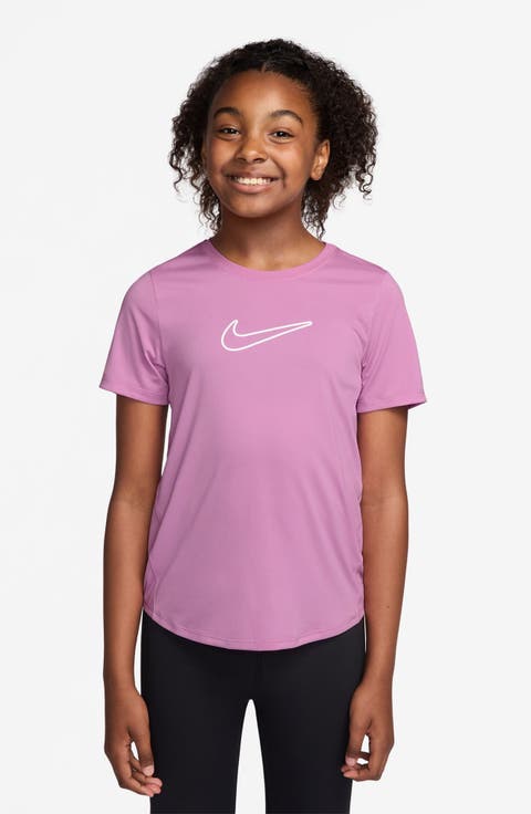 Kids' Swoosh Graphic T-Shirt (Big Kid)