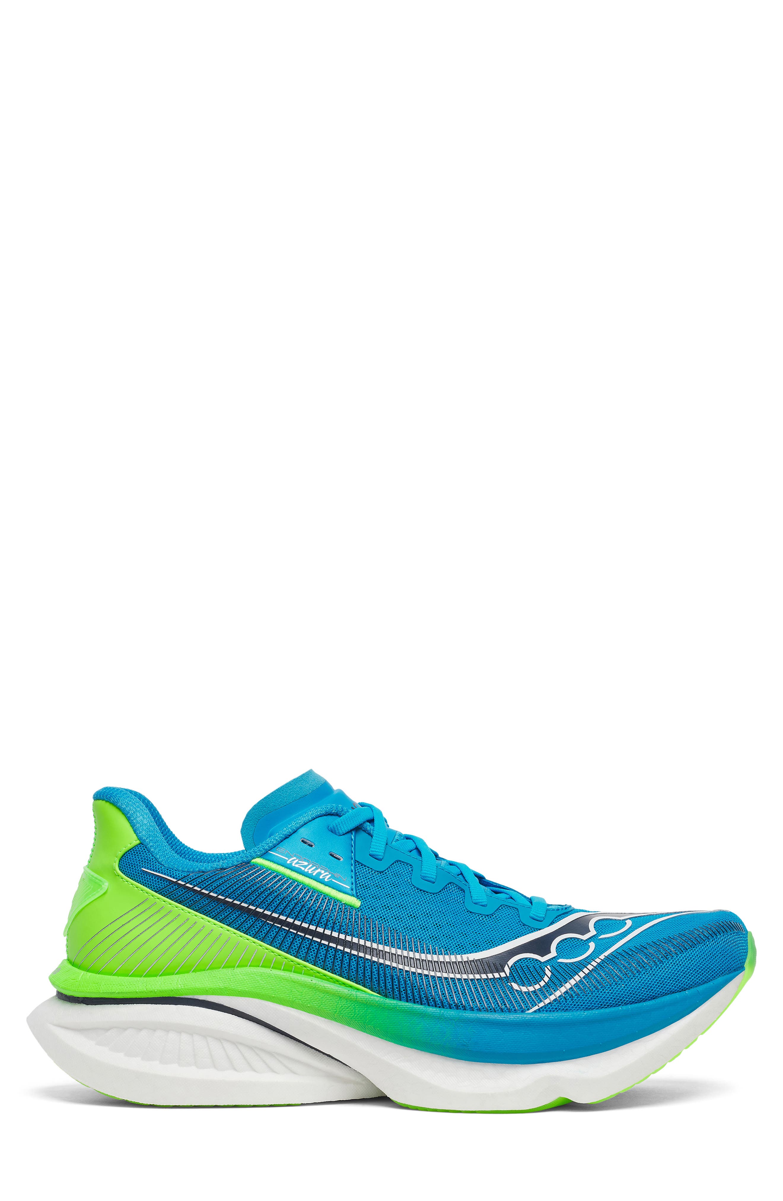 Saucony Endorphin Azura Running Shoe, Alternate, color, Cobalt/ Slime