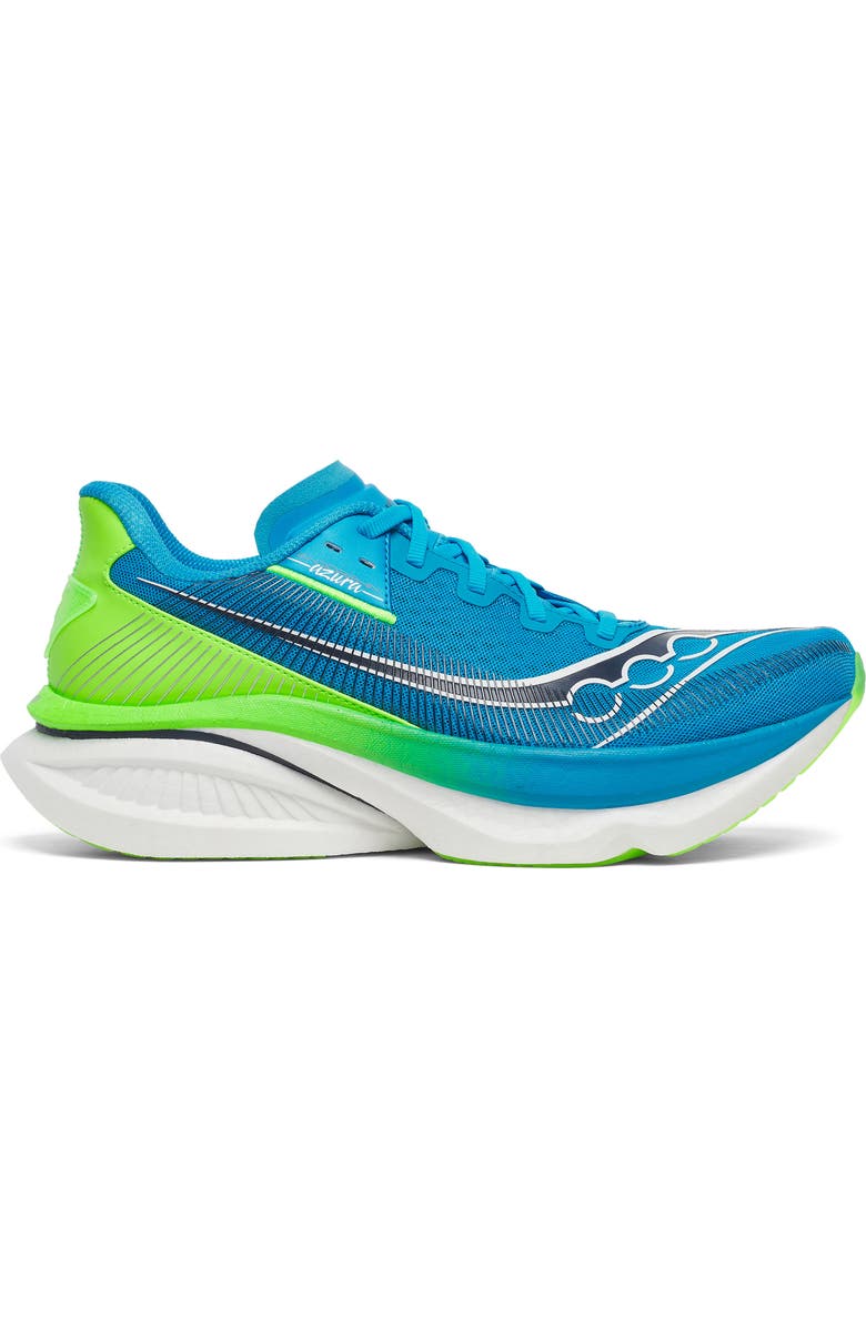 Saucony Endorphin Azura Running Shoe, Alternate, color, Cobalt/ Slime