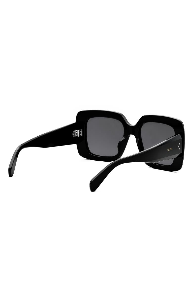 CELINE Bold 3 Dots Square Sunglasses, Alternate, color, 
