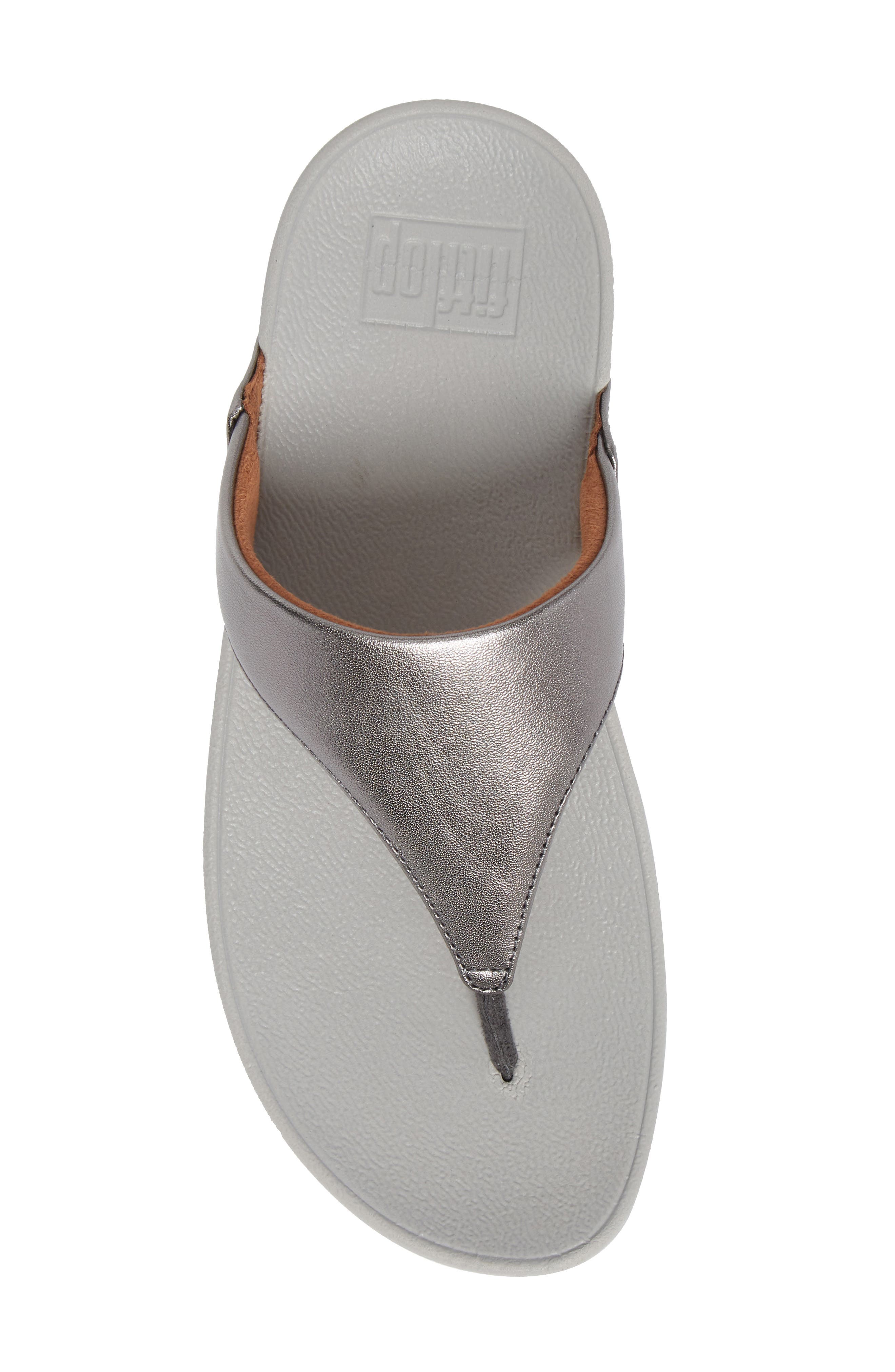 Lulu Flip Flop, Alternate, color, PEWTER