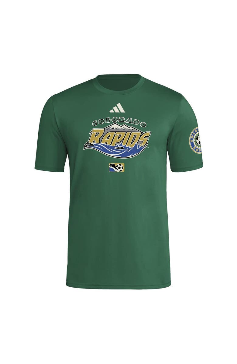 adidas Men's adidas Green Colorado Rapids 2025 Archive Collection Jersey Hook T-Shirt, Alternate, color, 