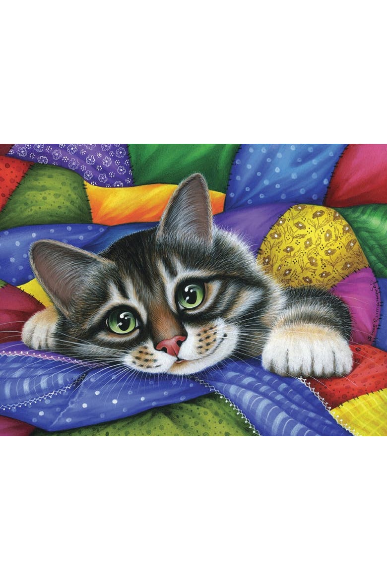 Colorful Patchwork 300 piece Jigsaw Puzzle for Adults, Alternate, color, Multicolor