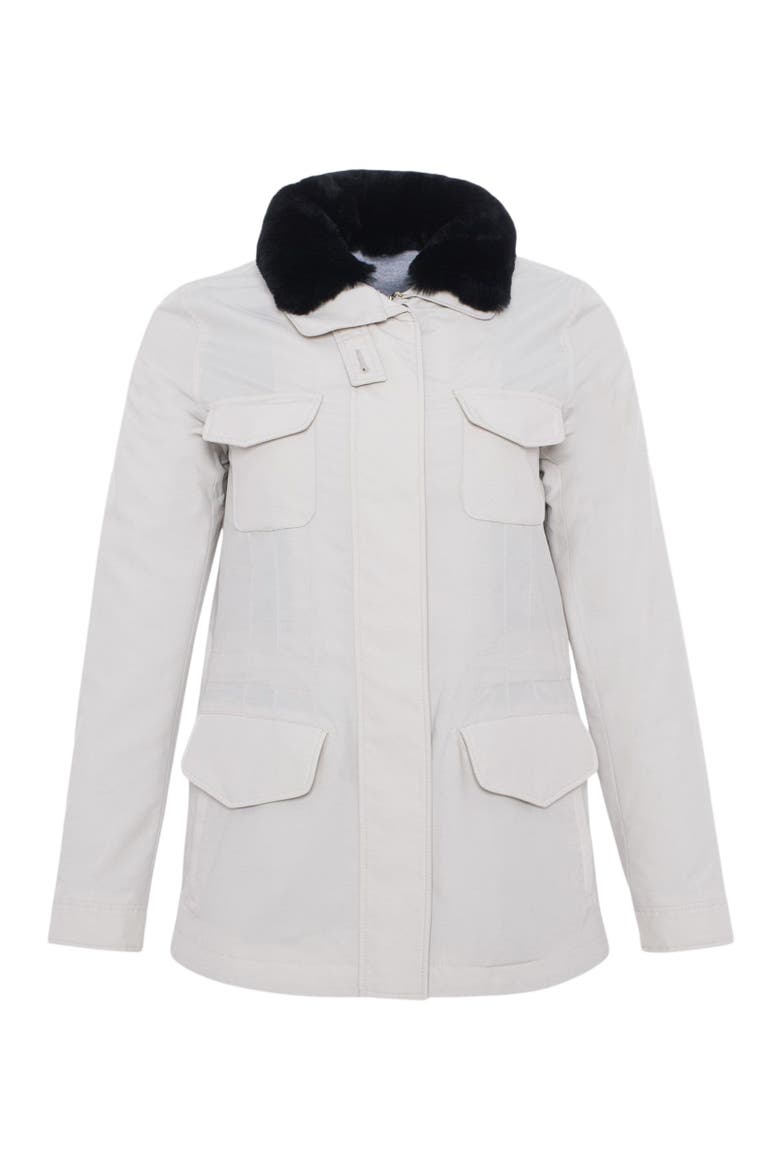 Jacket Crafted From Loro Piana Storm System, Alternate, color, SAND/BLACK