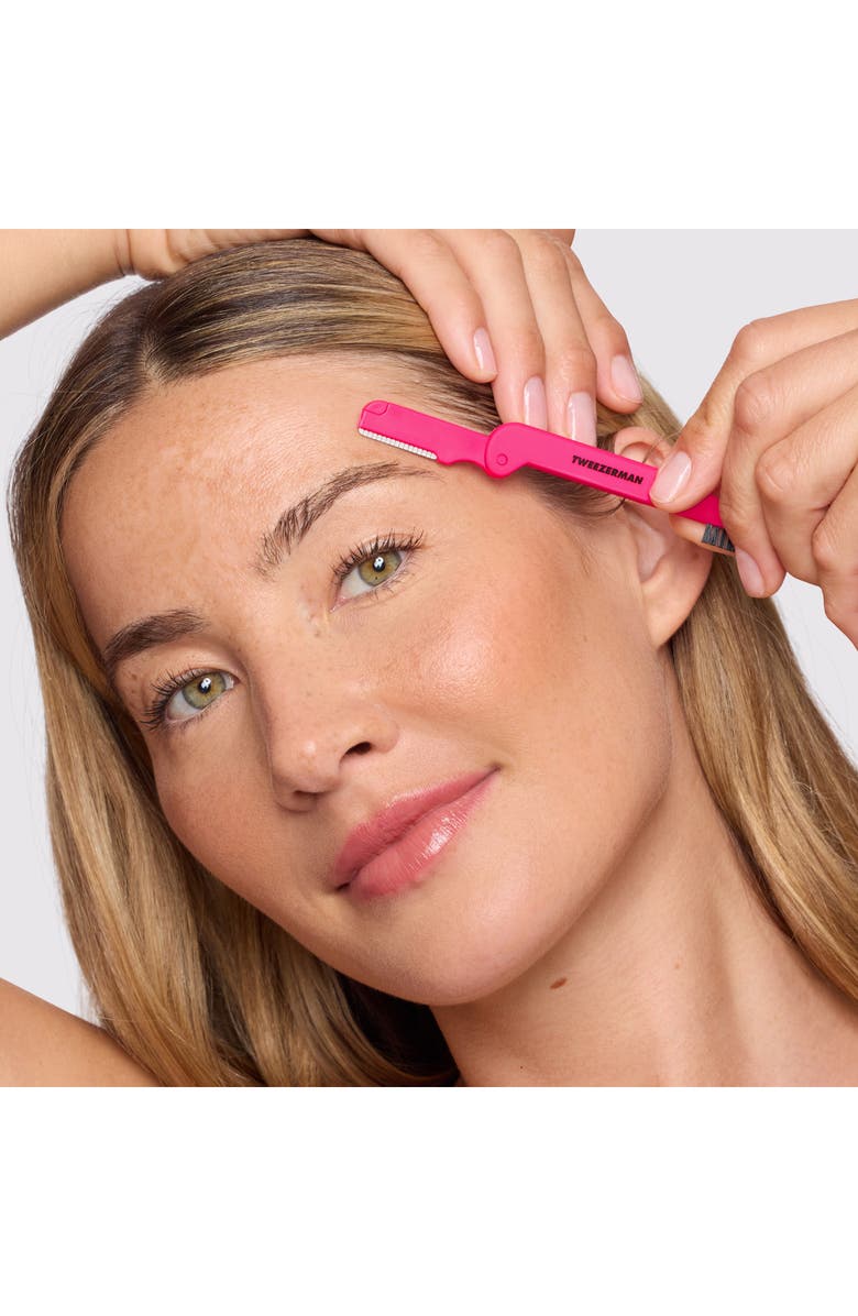 TWEEZERMAN Mini Brow Rescue Kit, Alternate, color, Pink
