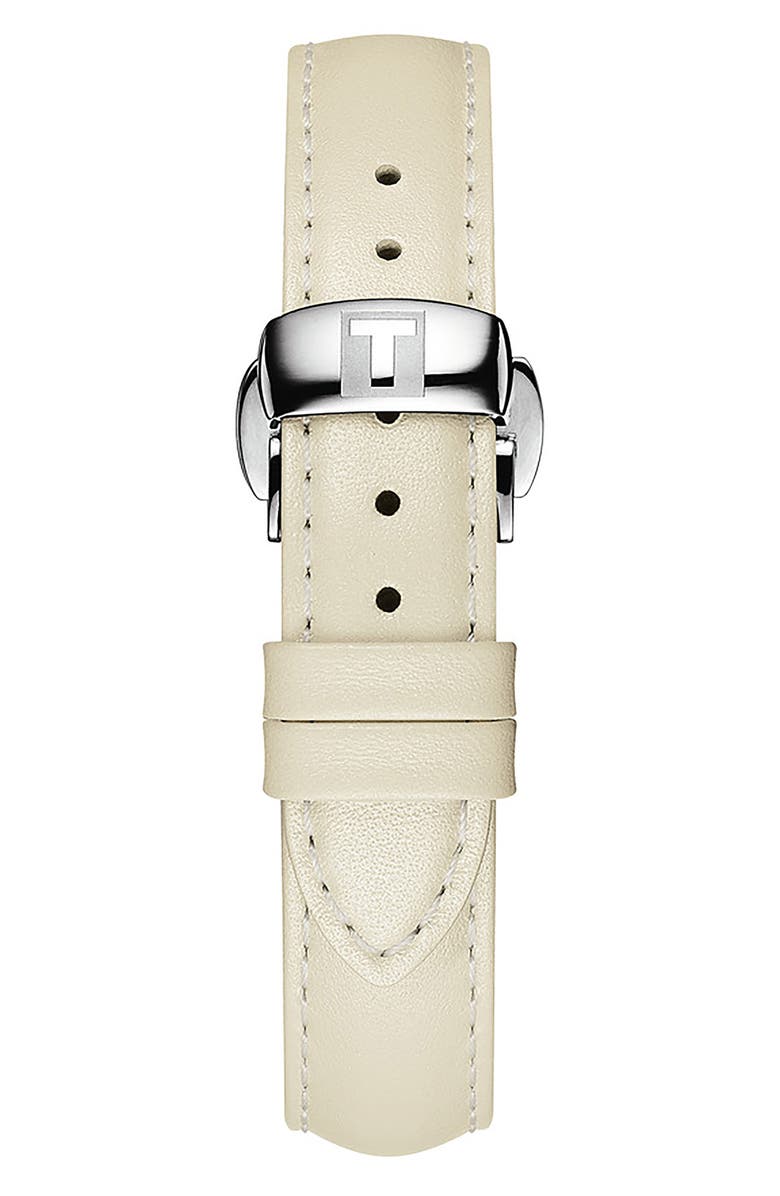 Tissot T-My Lady Bracelet Watch & Leather Strap Gift Set, 29.3mm, Alternate, color, White Mother Of Pearl