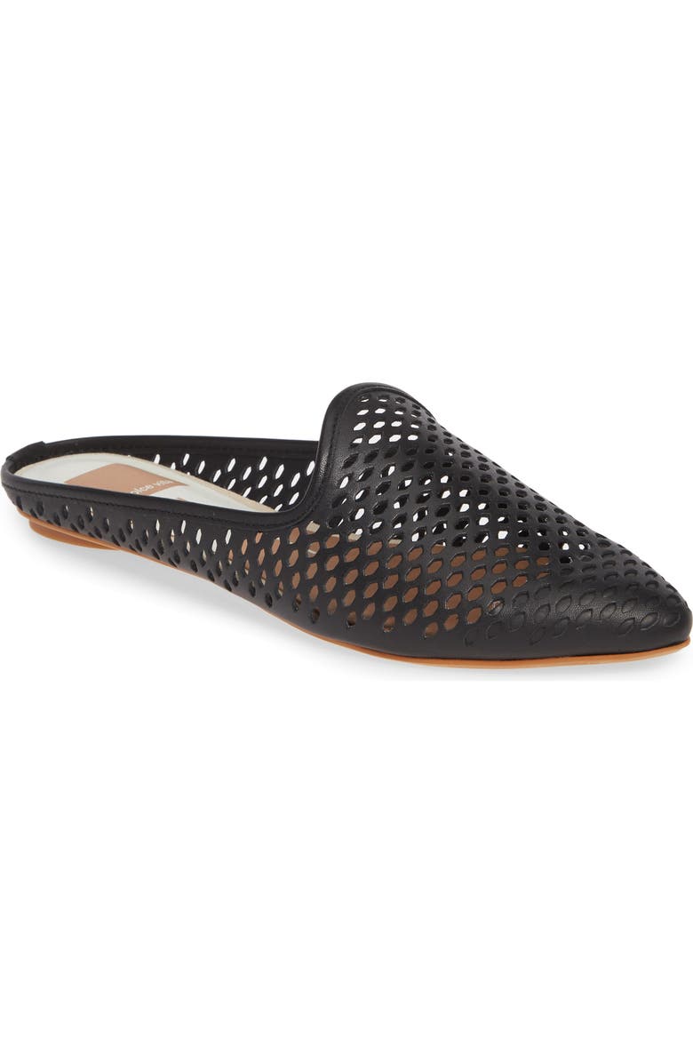 Dolce Vita Grant Perforated Loafer Mule, Main, color,