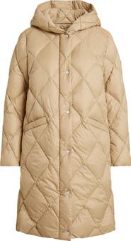 Lauren Ralph Lauren Diamond Quilted Hooded Coat