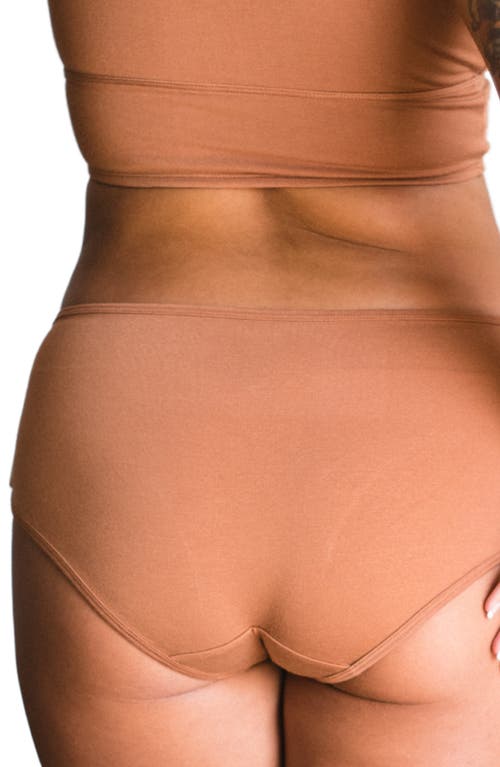Proclaim Mid-rise Ultra Soft Sustainable Briefs In Medium Nude