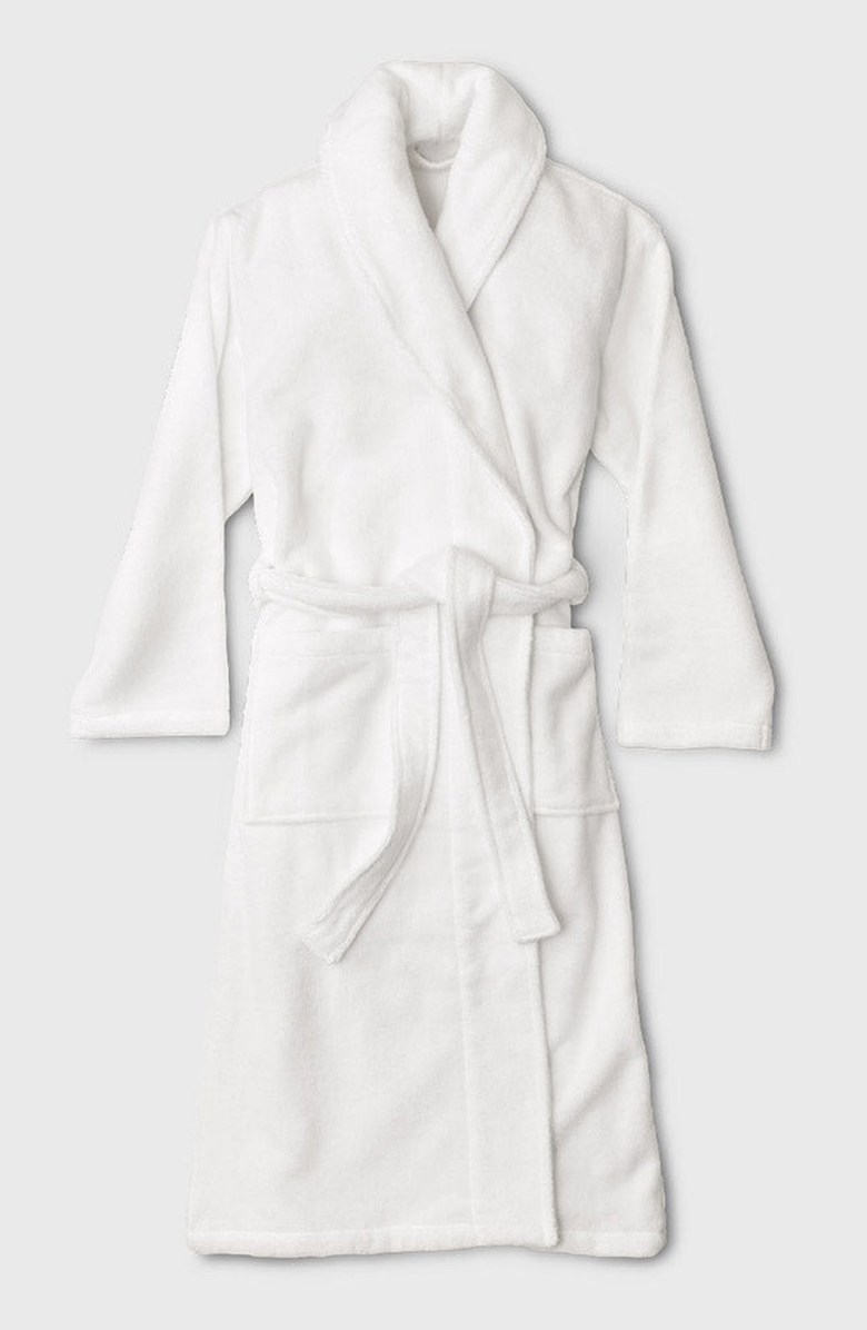 PUBLIC GOODS Organic Cotton Bathrobe, Main, color, White
