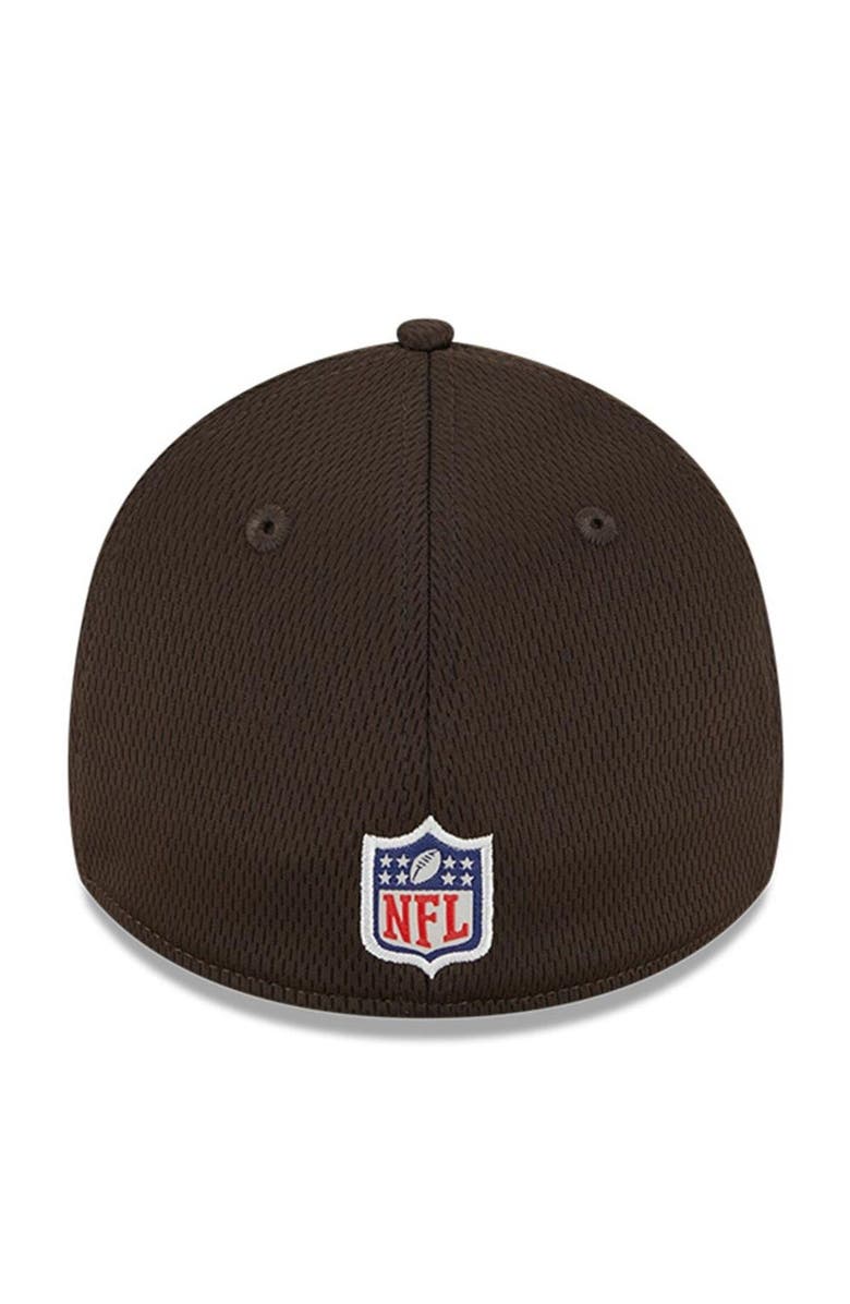 New Era Men's New Era Brown Cleveland Browns 2023 NFL Training Camp 39THIRTY Flex Fit Hat, Alternate, color, 