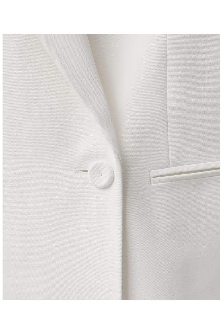 Oversize Double Breasted Blazer, Alternate, color, WHITE