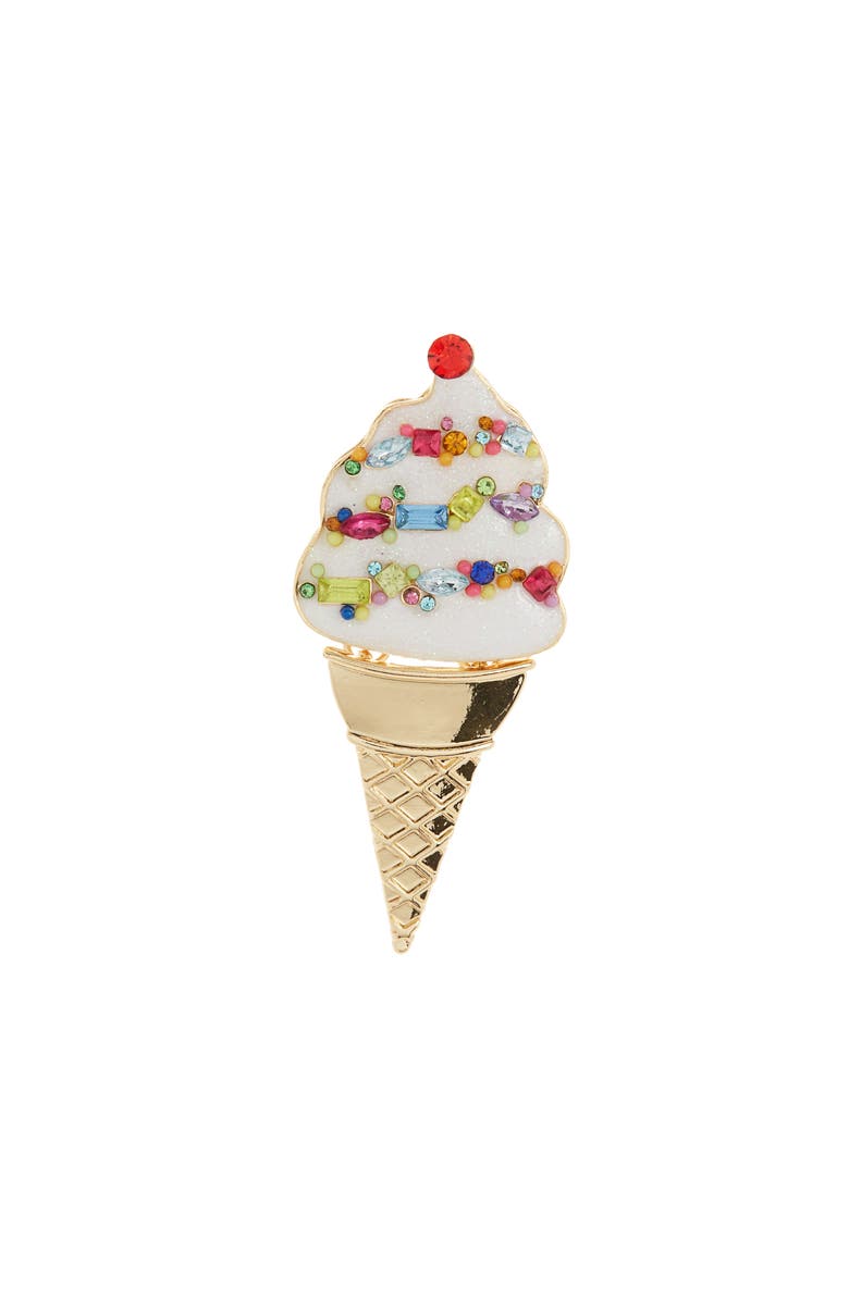 BaubleBar Ice Cream Cone Drop Earrings, Main, color, 