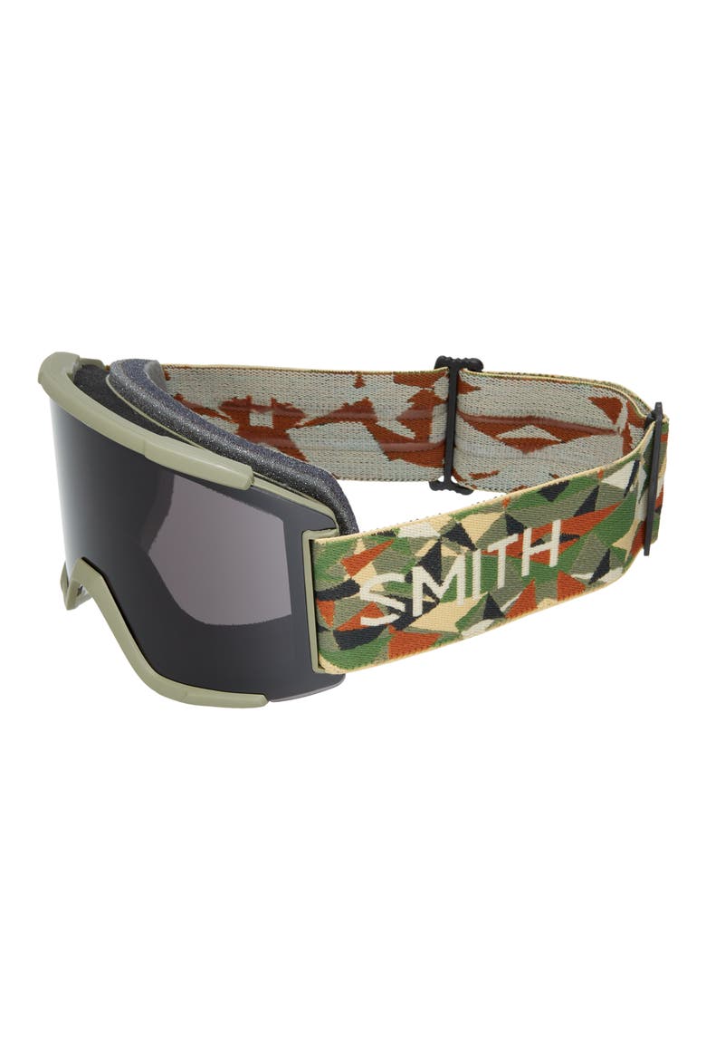 Squad XL 185mm Snow Goggles, Alternate, color, ALDER GEO CAMO BLACK