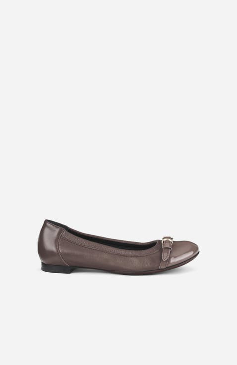 Monika Cap Toe Ballet Flat