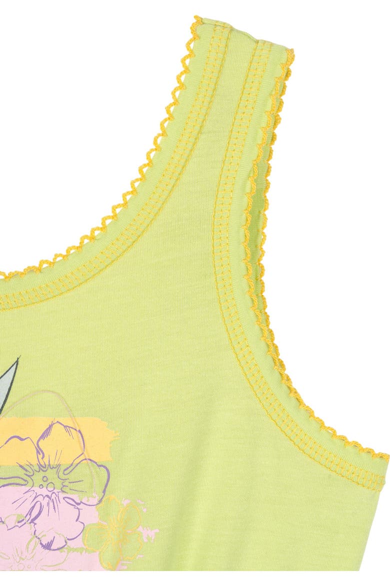 Peter Pan Tinker Bell Sleeveless One-Piece Romper, Alternate, color, Mint Tinker Bell Green