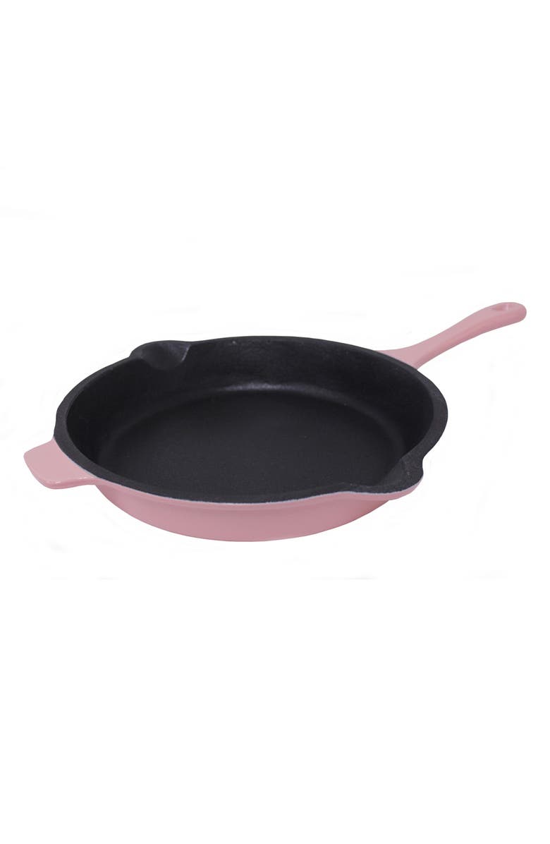BergHOFF Neo Pink Cast Iron 10" Fry Pan, Main, color, Pink