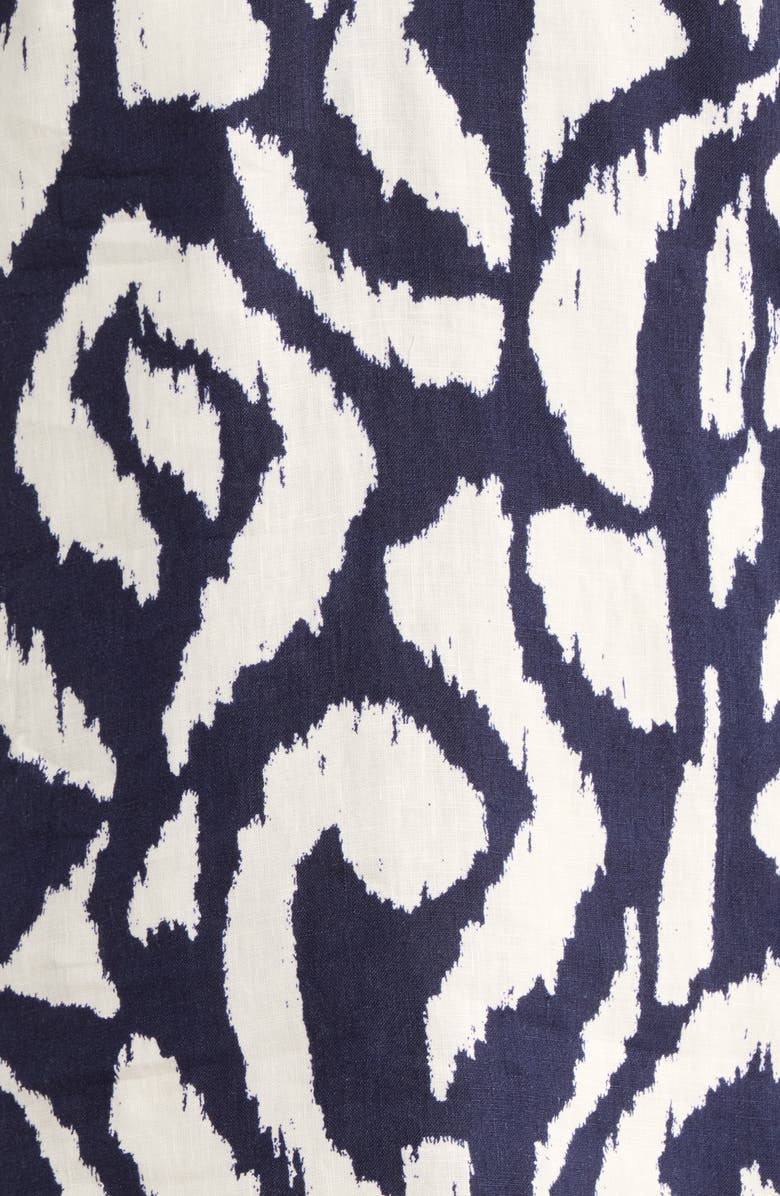 Tommy Bahama Two Palms Linen Shift Dress, Alternate, color, Coastline