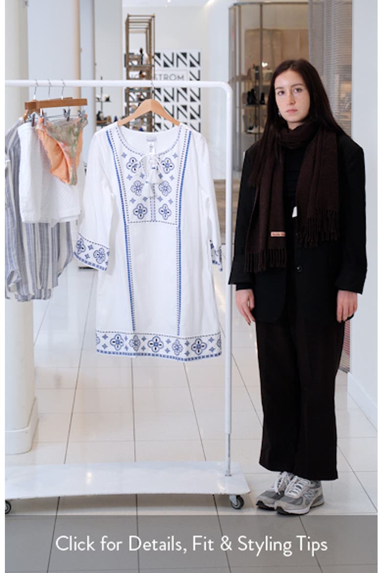 Bella Breeze Embroidered Cover-Up Tunic video