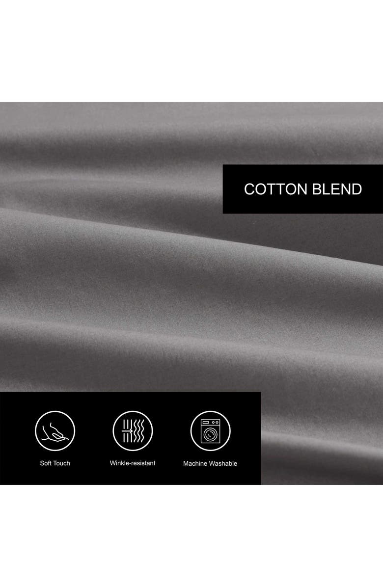 Vera Wang Cool Comfort Sheet Set, Alternate, color, Medium / Dark Grey