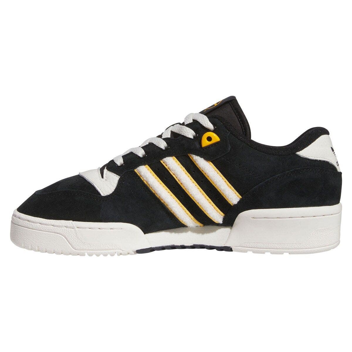 adidas Black Grambling Tigers Rivalry Low Basketball Shoes, Alternate, color, Black