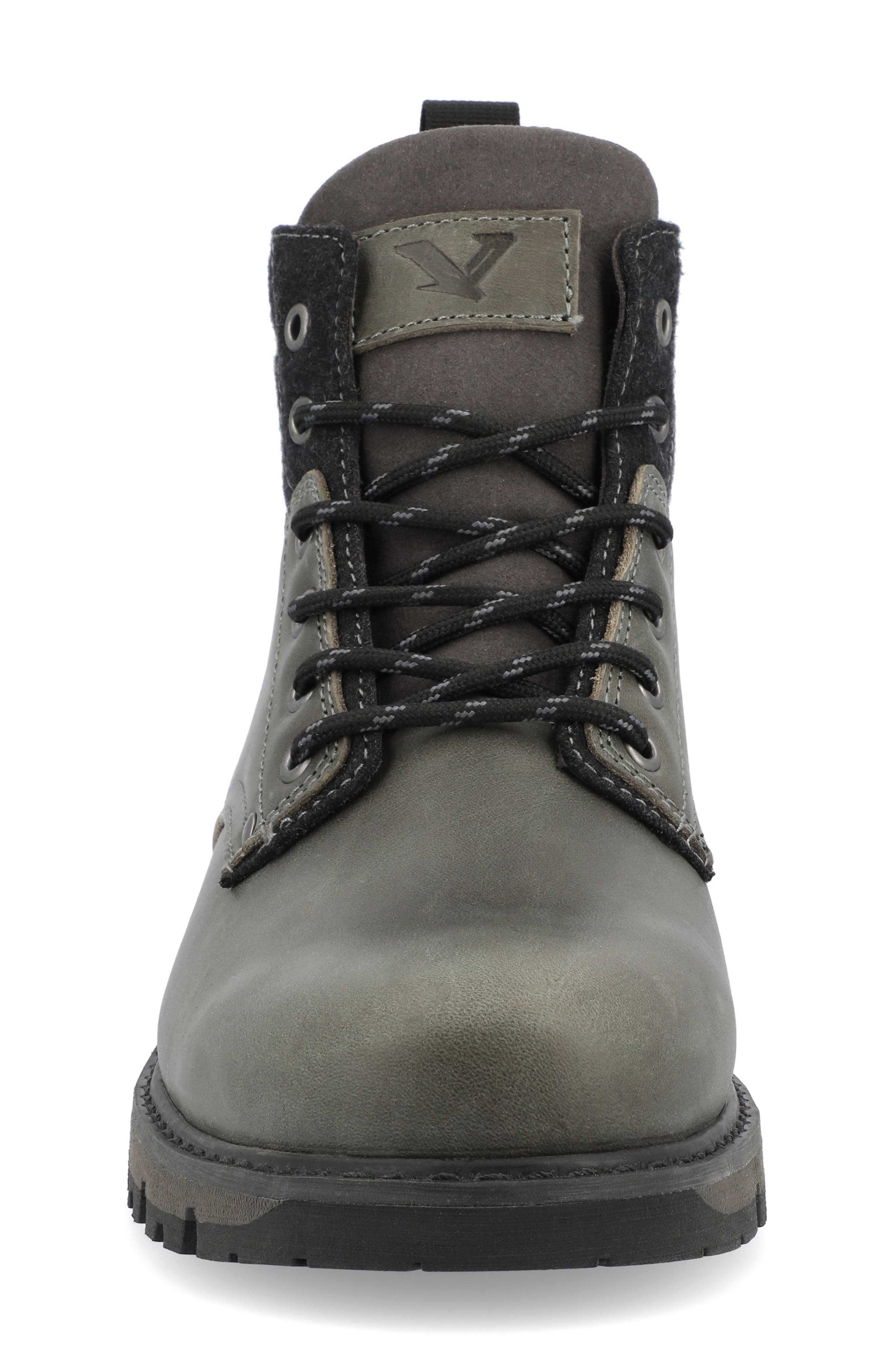 TERRITORY BOOTS Redline Water Resistant Plain Toe Lace-Up Boot, Alternate, color, 