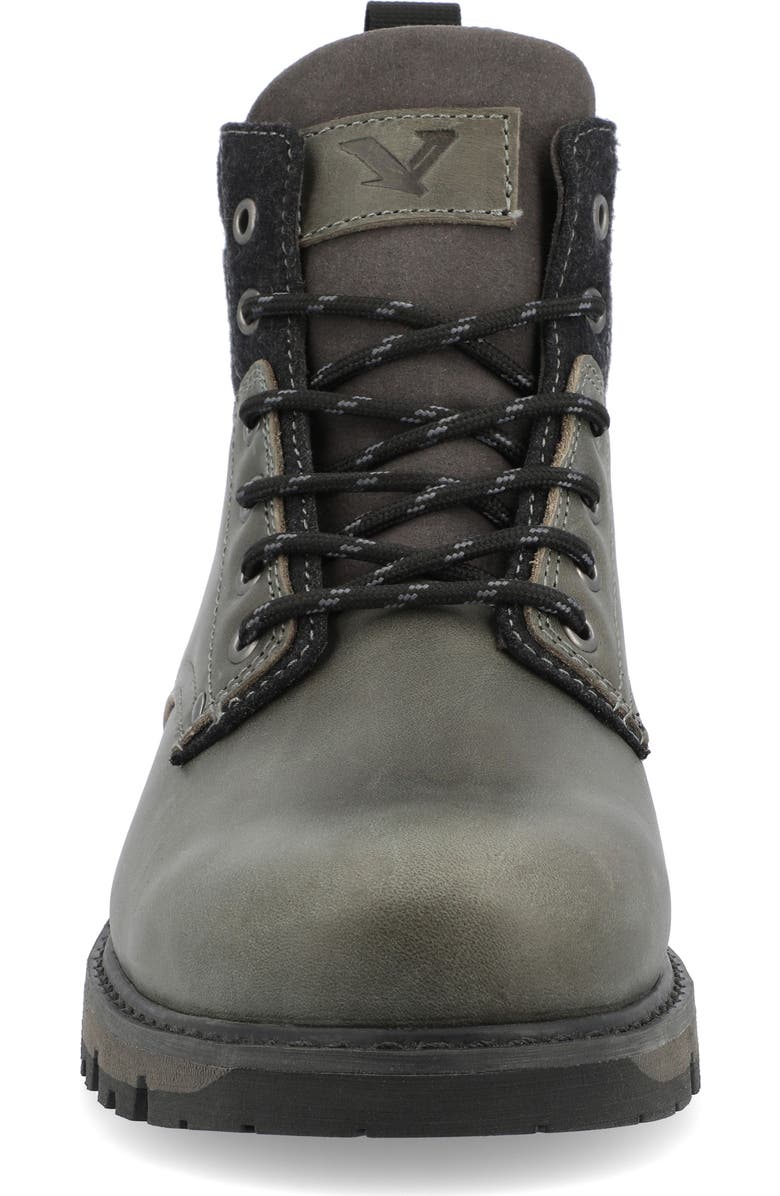TERRITORY BOOTS Redline Water Resistant Plain Toe Lace-Up Boot, Alternate, color,