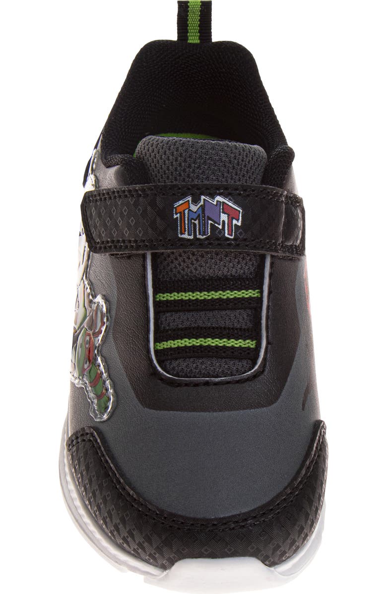 JOSMO Kids' Teenage Mutant Ninja Turtles Sneaker, Alternate, color, Grey/ Black