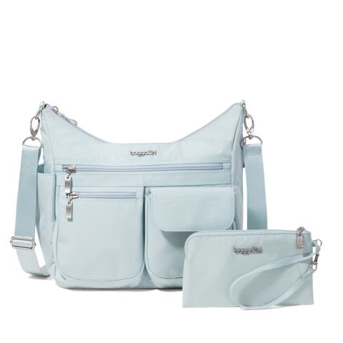 Modern Everywhere Hobo Crossbody Bag with Wristlet