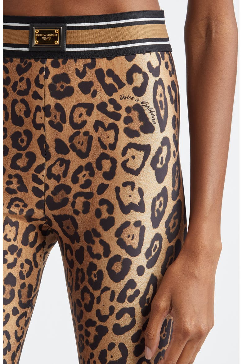 Leopard Print Leggings, Alternate, color, LEOPARD