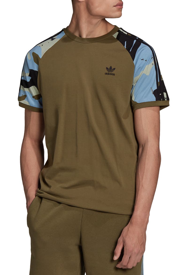 Camo Cali T-Shirt, Main, color, FOCUS OLIVE