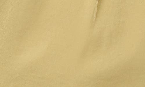 Vince Camuto V-neck Rumple Satin Blouse In Green