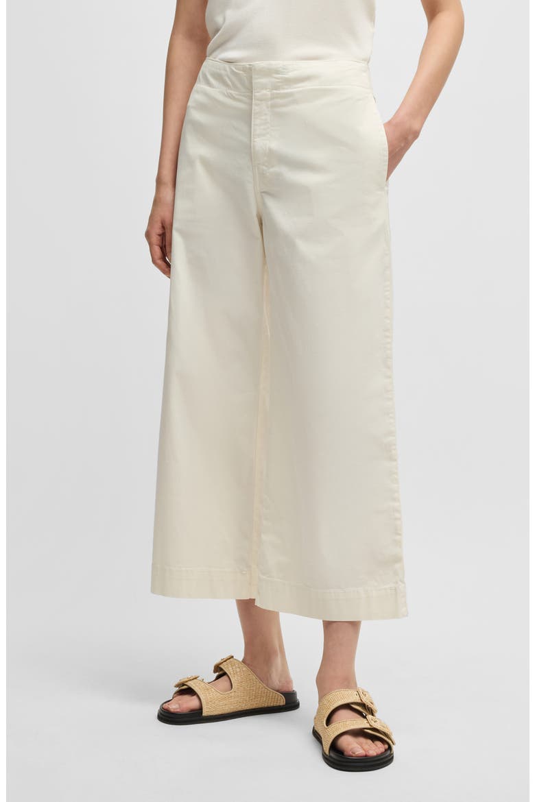 Tahiana High Waist Wide Leg Pants, Main, color, OPEN WHT