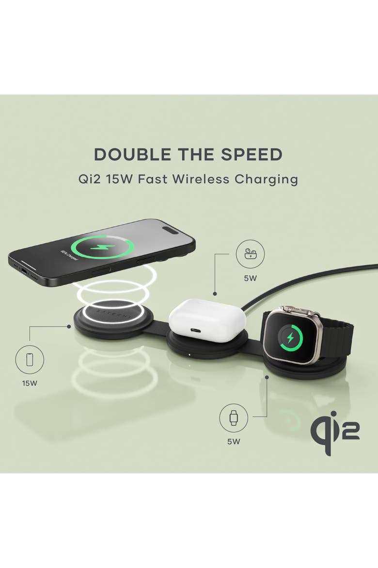 OntheGo 3 in 1 Charger, Alternate, color, Black