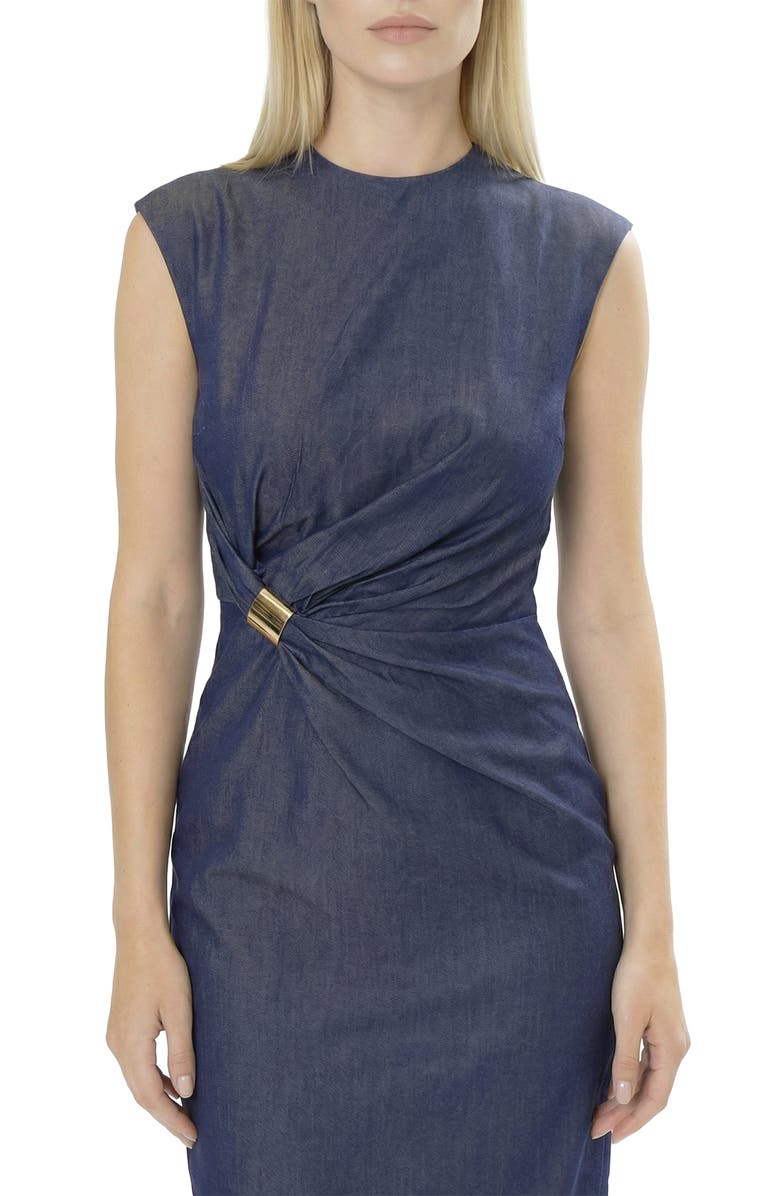 AREA STARS Charmi Dress, Alternate, color, Dark Blue Indigo