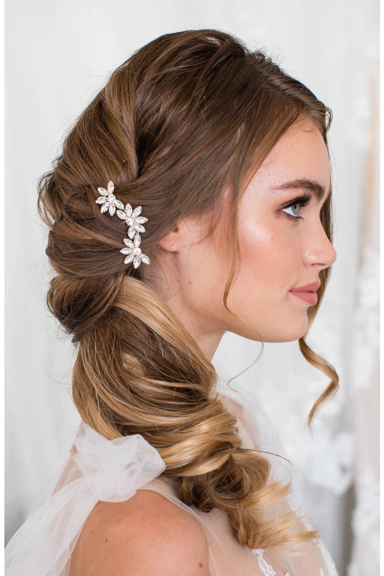 Emmet Comb (Nordstrom Exclusive), Alternate, color, SILVER