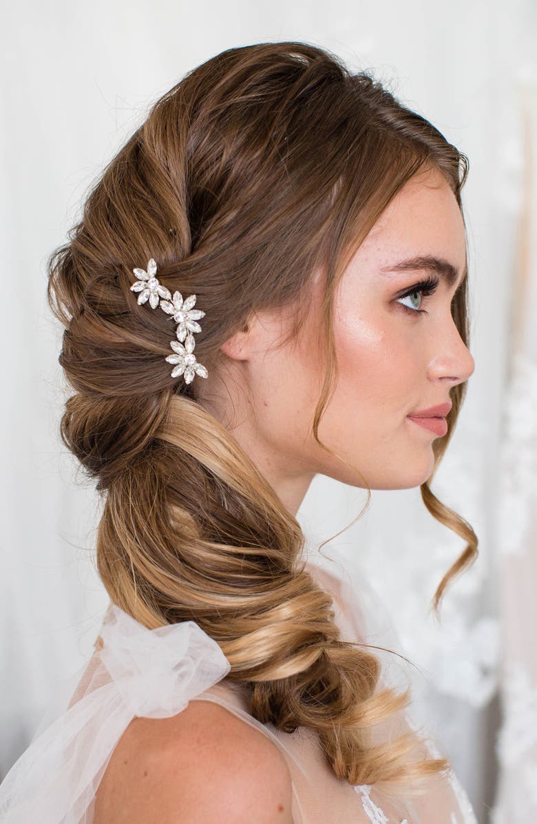 Brides & Hairpins Emmet Comb, Alternate, color, Silver