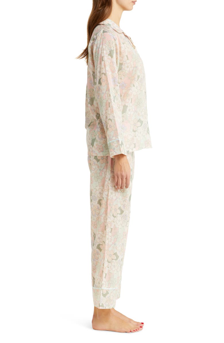 Papinelle Phoebe Floral Print Cotton Voile Pajamas, Alternate, color, 