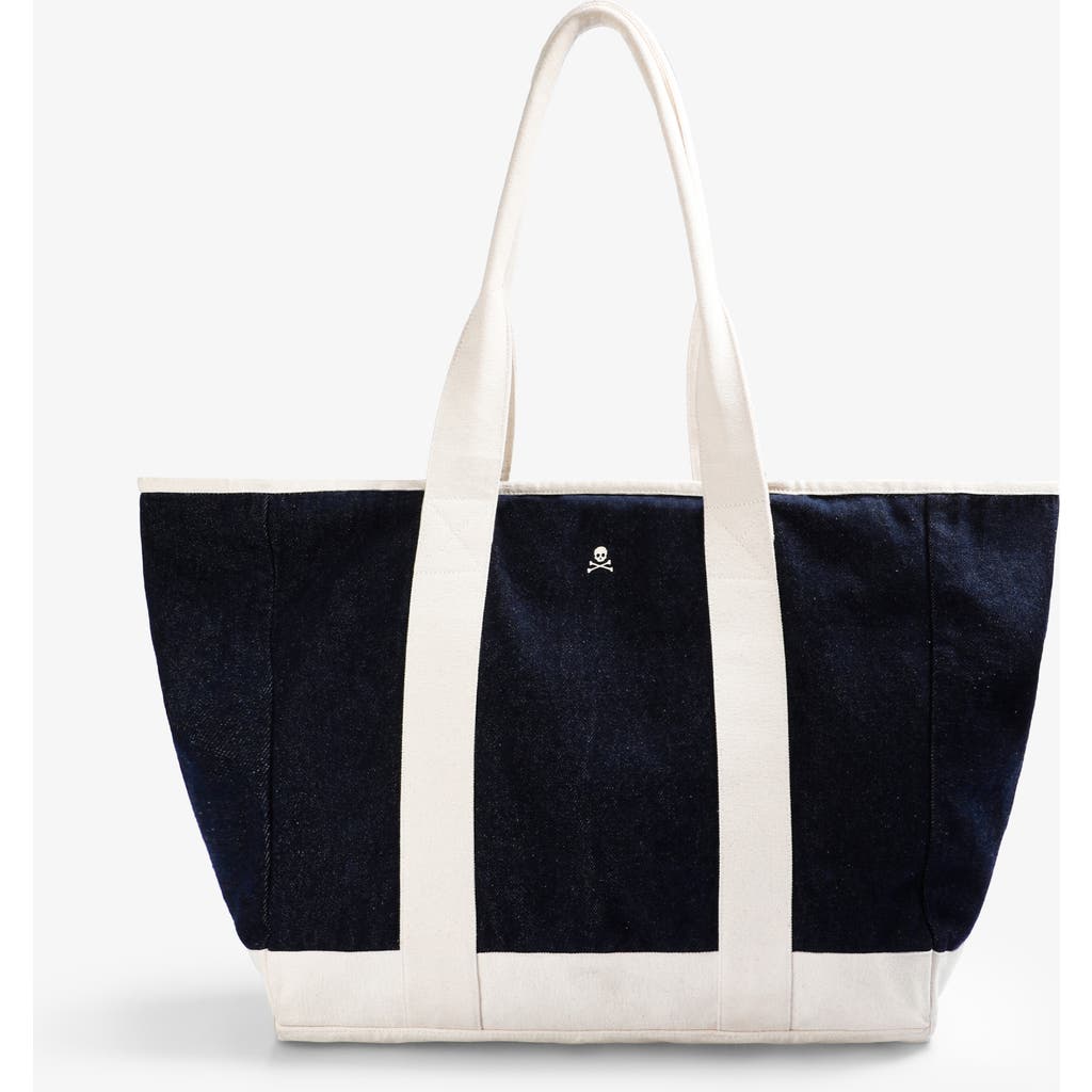 Scalpers Denim Belu Bag In Blue
