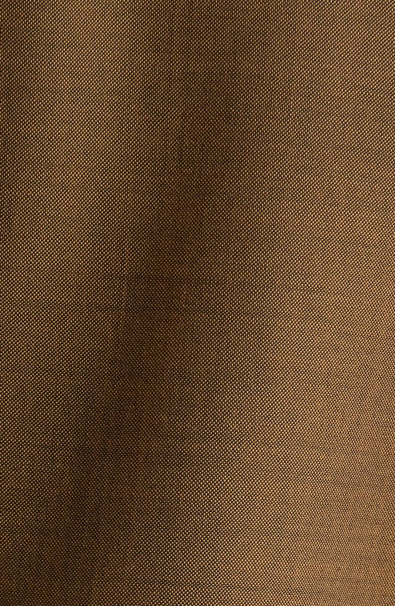 Róhe Hourglass Double Breasted Virgin Wool & Mohair Blazer, Alternate, color, Golden Brown