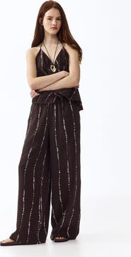 H&M Straight-leg Muslin Pants