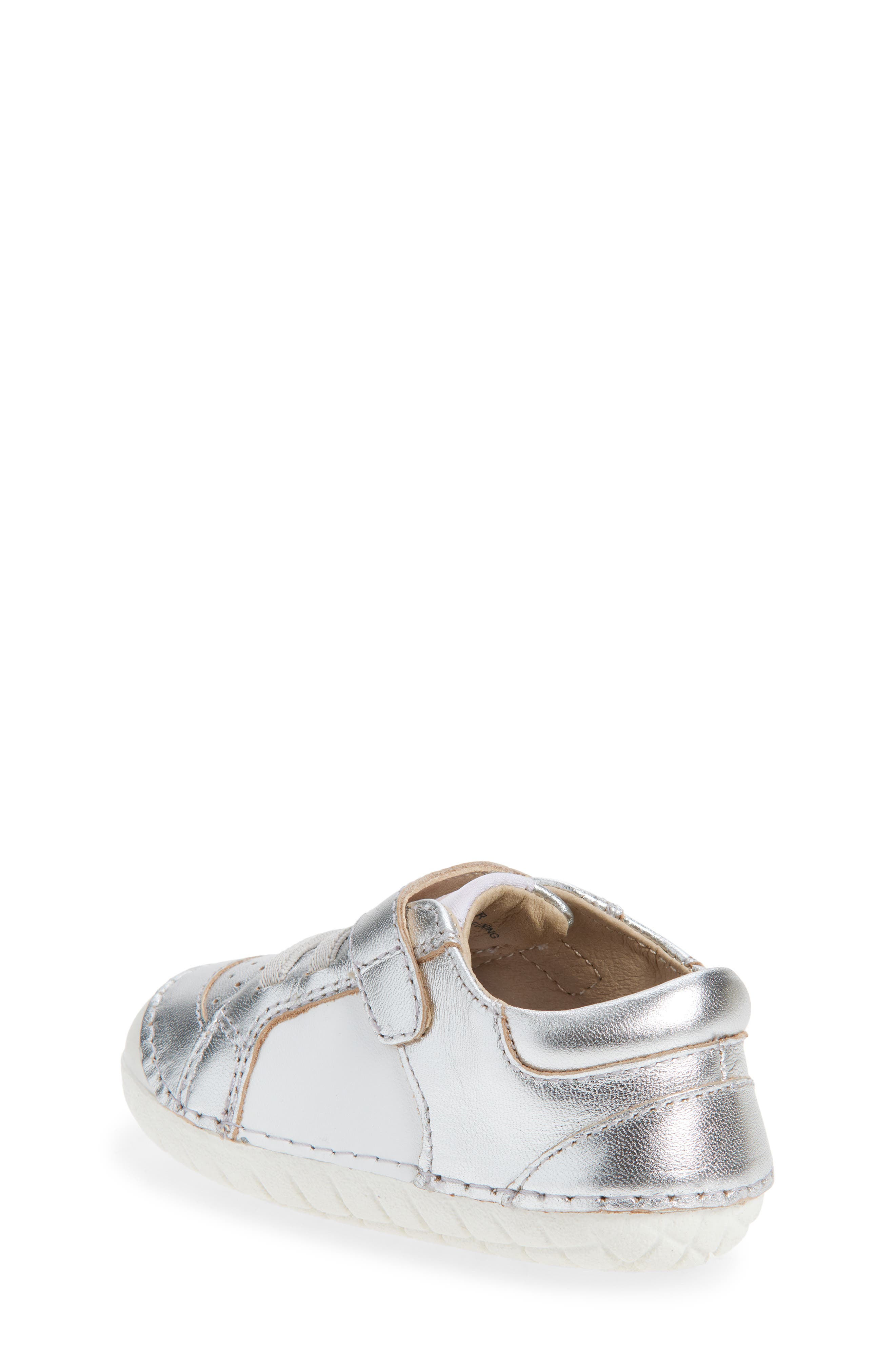 OLD SOLES Kids' 4114 Pavesta Sneaker, Alternate, color, Silver / Glam Copper