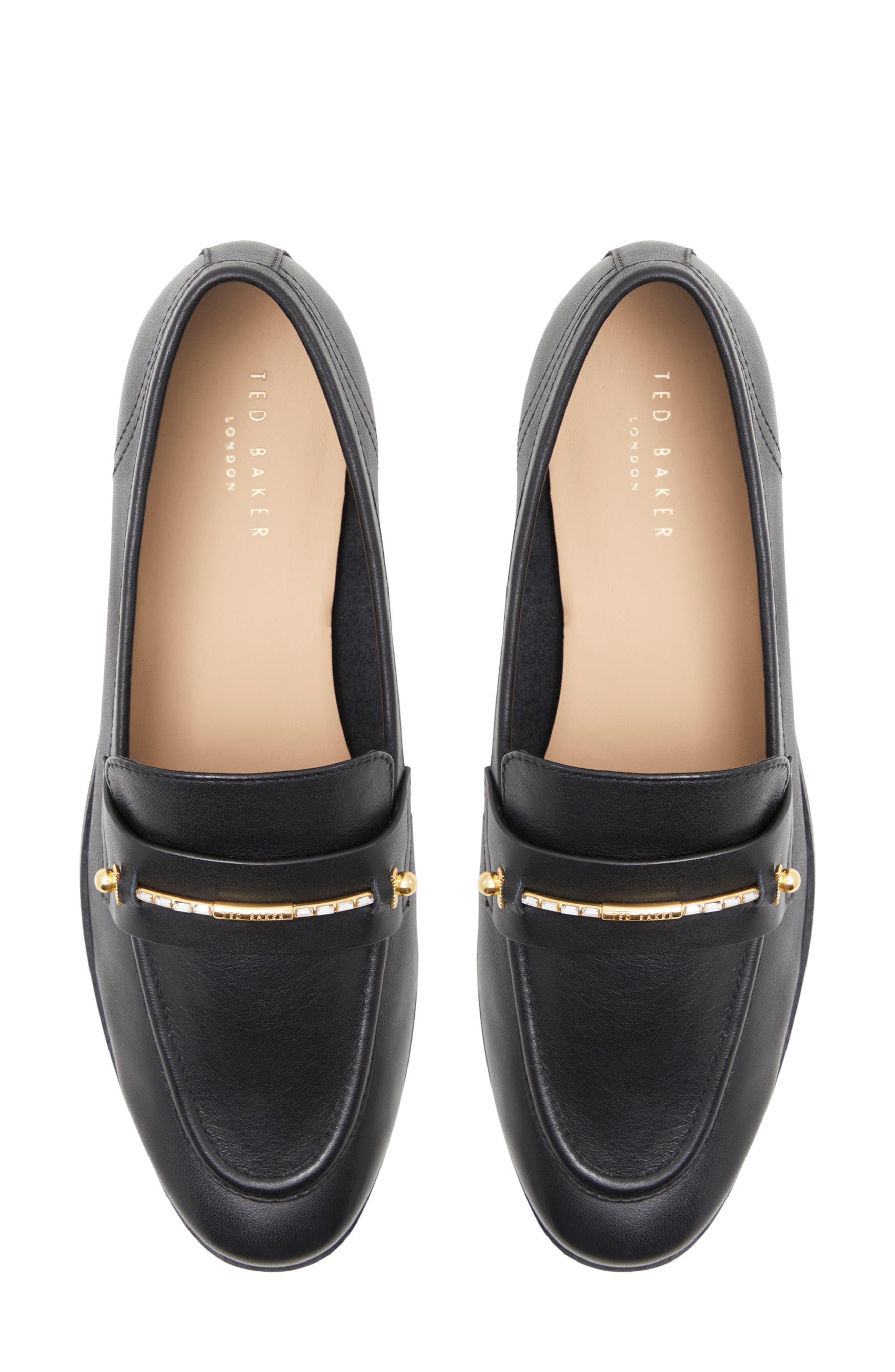 Ted Baker London Zoe Icon Bit Loafer, Alternate, color, Black